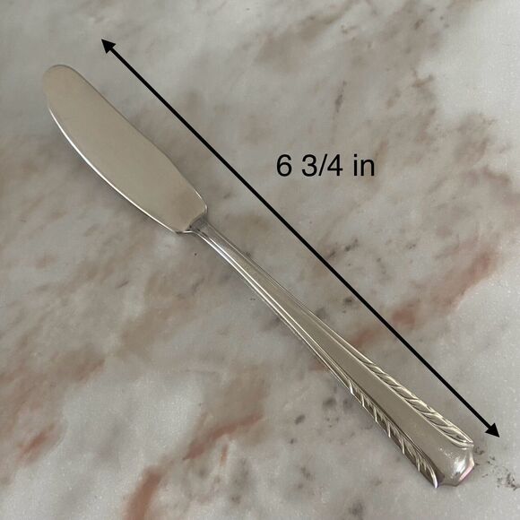 DS 19 pc Stainless Flatware USA Dinner Forks & Knives, Salad Forks, Butter Knife - Picture 15 of 16
